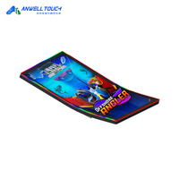 Pantalla táctil capacitiva en forma de J de 43 pulgadas Bally FireLink IGS Game PCAP Monitor multitáctil 3M/Protocolo ELO Interfaz USB/DVI Nuevo