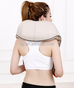 Cinturón de Masaje Eléctrico para Cuello y Hombros en Oferta, con 8 Bolas de Masaje, Amasamiento Shiatsu y Control de Tiempo para Masajeador de Espalda - Product Image 2
