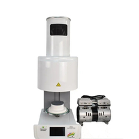 Horno Dental de Porcelana JINMING OP6010A PLUS con Cámara de Cuarzo Espiral, Temperatura Máxima 1200°C, Potencia 1.5KW, Sistema para Lingotes Dentales