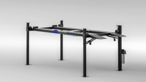 Pabrik Menyediakan <span class=keywords><strong>Lift</strong></span> Mobil Hidrolik Empat Tiang Berkualitas Tinggi 4 Ton Tinggi Angkat 2000mm Panel Listrik Peralatan Bengkel - Product Image 5