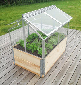 Invernadero de Jardín de Aluminio Mini para Invierno, Fácil de Montar - Product Image 5