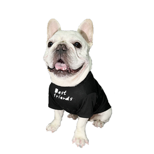 بسعر الجملة ملابس حيوانات أليفة بلون ثابت بشعار مخصص للكلاب الصغيرة والقطط - Product Image 2