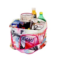 Chine fournisseur d'or nouveau produit ome bas prix pliant fourre-tout rpet polyester shopping sac réutilisable