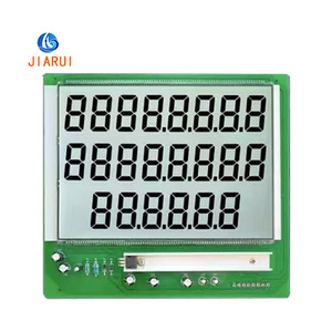 Pasokan murah layar Tn 6 digit 70 Pin pompa Dispenser bahan bakar layar <span class=keywords><strong>Lcd</strong></span> dengan lampu latar putih dan kuning hijau - Product Image 5
