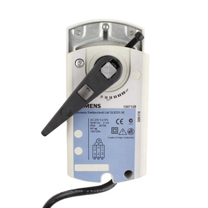 Actionneur rotatif électromécanique SIEMENS pour vannes à boisseau sphérique GLB331.9E, sans retour à ressort, AC230V, 3 positions, 10 Nm, 150S, matériau PVC - Product Image 1