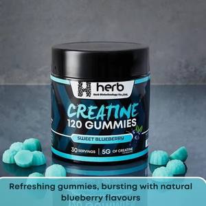 ครีเอทีนกัมมี่แบบ OEM/ODM แบรนด์ส่วนตัว ผลิตภัณฑ์เสริมอาหารสมุนไพรธรรมชาติ ครีเอทีนโมโนไฮเดรต กัมมี่เสริมสร้างกล้ามเนื้อ ครีเอทีนกัมมี่ - Product Image 3