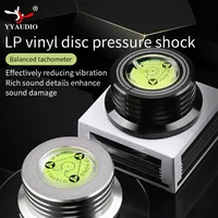 Recordgewicht Stabilisator 50Hz Bellenniveau Snelheid Detectie Draaitafel Lp Schijf Stabilisator Klem Voor Vinyl Platenspeler