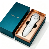 Boîte cadeau rigide avec couvercle et base, impression feuille d'aluminium, insert en mousse EVA pour emballages cosmétiques de luxe, boîtes en carton pour produits de beauté