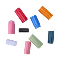 15G 30G 50G 75G emballage plastique rond à bille anti-transpirant parfumé solide bâton baume corps déodorant bâton en stock