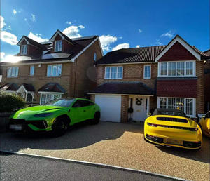 Adhésif <span class=keywords><strong>PU</strong></span> transparent pour revêtements de <span class=keywords><strong>sol</strong></span> en galets collés, alternative à la résine époxy pour les allées extérieures - Product Image 1