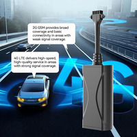 Dispositivo de Rastreo GPS para Vehículos con Función SOS, Corte Remoto de Combustible, Detección ACC y Mapa de Google 4G en Tiempo Real