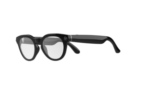 Gafas Inteligentes con Marco de Titanio y Plástico Negro, Cámara Dual y Función de IA - Product Image 3