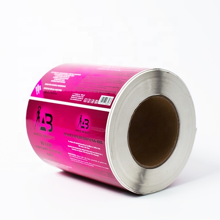 Custom Waterproof Printed Label Cosmetic Sticker