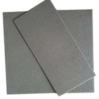 Taille personnalisée 50-130 PPI Épaisseur réglable Mousse Al à cellules ouvertes Mousse métallique Mousse aluminium