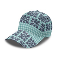 Gorra de Béisbol de Lona Curvada de Seis Paneles, Personalizable y Elegante, con Estampado Floral Estilo Hawaiano, Ajustable, Unisex, con Impresión por Transferencia de Calor