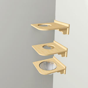 Estante rascador de madera maciza de alta calidad para gatos, montado en la pared, hamaca para gatos, árbol para gatos montado en la pared, estructura de escalada para gatos, venta al por mayor - Product Image 5