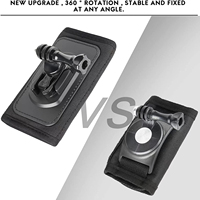 Sangle d'épaule pour sac à dos de caméra d'action avec base rotative à 360° + épaulettes réglables pour GoPro Hero 14 13, randonnée, DJI Osmo 6 5