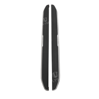 Marchepieds latéraux pour Land Rover Range Rover Evoque Prestige, Silver Edge, pédales d'entrée extérieures fixes, élégants et durables