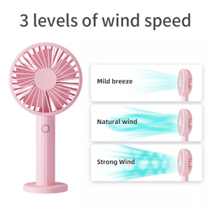 Tik Tok Hot Bán 2000MAh 3 Tốc Độ Cầm Tay <span class=keywords><strong>Fan</strong></span> Hâm Mộ Có Thể Sạc Lại Pocket Mini <span class=keywords><strong>Fan</strong></span> Với Có Thể Tháo Rời Non-Slip Cơ Sở - Product Image 2
