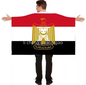 Bandera <span class=keywords><strong>de</strong></span> <span class=keywords><strong>la</strong></span> República Democrática del Congo, Bandera Deportiva para Usar como Capa con Mangas, Artículos para Fanáticos, para Desfiles en Estadios, Fiestas <span class=keywords><strong>de</strong></span> Víspera <span class=keywords><strong>de</strong></span> Partidos, Personalizada - Product Image 3