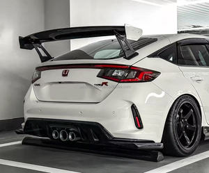 Nouveau Spoiler Arrière en Fibre de Carbone Style VS Aile Haute pour <span class=keywords><strong>Honda</strong></span> FL5 <span class=keywords><strong>Type</strong></span> <span class=keywords><strong>R</strong></span> Gen 11 <span class=keywords><strong>2022</strong></span> et plus - Product Image 4