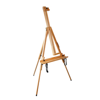 Chevalet de peinture en bois de hêtre, pliable et réglable, léger (2,5 kg), vente en gros, fabriqué en Chine pour artistes et étudiants