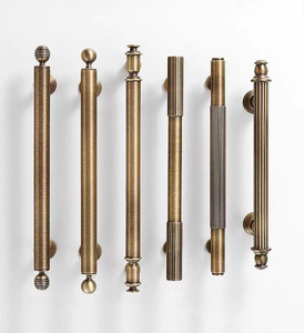 Maniglie e Pomelli per Mobili in Bronzo Massiccio, Maniglie per Armadi in Ottone Anticato, Maniglie per Cassetti - Offerta Speciale - Product Image 2