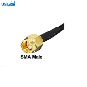 แฮมวิทยุไร้สาย WLAN SMA ชายเสียบฐานแม่เหล็กตรงกับสายภายนอก3เมตร3dbi GSM เสาอากาศ