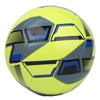 Ballon de football Aiju en TPU, taille 5, personnalisable, cousu à la machine, pour sports de plein air, vente en gros