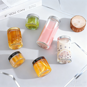 卸売工場製造 180ml 280ml ガラス保存瓶 蓋付きメイソンジャー 蜂蜜、ピクルス、キャンディー、穀物、スパイス、ジャム用 - Product Image 5