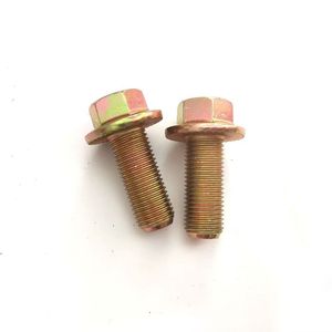 Customized High Strength Carbon Steel YZP Metric Size DIN 6921 Anti Serrated Head Fastener Hex <b>Flange</b> <b>Bolt</b> - Product Image 3