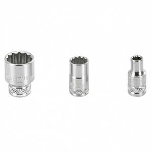 Juego de llaves de vaso poligonales Fervi, serie normal, 12 puntas, acero al cromo vanadio - Product Image 2