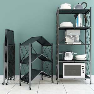 Étagères métalliques robustes à cinq niveaux à prix compétitif, 5 couches, pliables, pour la maison, le bureau, le garage, les meubles de maison - Product Image 2