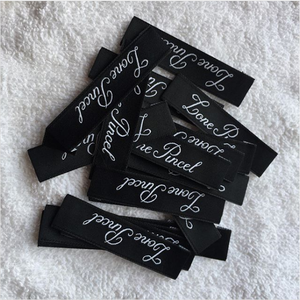 <span class=keywords><strong>Made</strong></span> <span class=keywords><strong>in</strong></span> Italy Nhãn quần áo may handmade tag handmade nhãn dệt tùy chỉnh may thẻ - Product Image 5