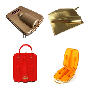 Prix usine Liqueur Bouteilles En Verre De Stockage <span class=keywords><strong>EVA</strong></span> Cas Conception Personnalisée Étui De Protection pour 750ml <span class=keywords><strong>Bordeaux</strong></span> Bourgogne Bouteille De Vin - Product Image 1