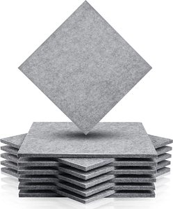 Panneau insonorisant en fibre de polyester pour salon, protection environnementale intérieure, <span class=keywords><strong>isolation</strong></span> acoustique décorative - Product Image 3