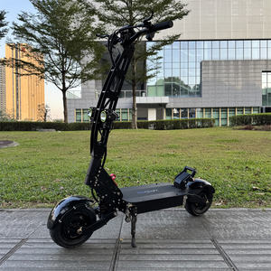 Geofought Super Factory Trottinette électrique tout-terrain pliable pour adulte, 11 pouces, haute qualité, 6000w, 60v, avec commande par application et frein à huile - Product Image 6