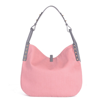 Sac à bandoulière Gerannur résistant à l'eau, couleur unie, avec fermeture éclair, style vintage et tendance pour un usage quotidien en toutes saisons