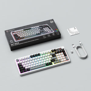 Teclado de Membrana OEM al por Mayor <span class=keywords><strong>ONIKUMA</strong></span> MT902, 3 Modos, 95 Teclas, Silencioso, RGB, Apariencia Mecánica, Teclado para Juegos - Product Image 2