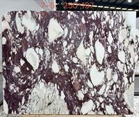 Dalles de marbre Calacatta Viola luxueuses et magnifiques, grandes dalles pour cuisine ou salon