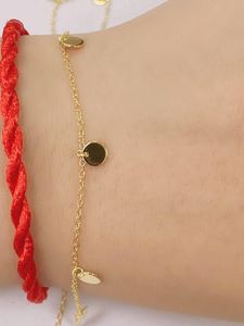 قلادة نسائية صغيرة مطلية بالذهب عيار 18, قلادة نسائية من الفضة الإسترلينية عيار 925 بتصميم صغير مطلي بالذهب عيار 18 - Product Image 5