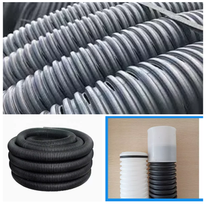 Tuyaux de drainage souterrains en HDPE, à paroi simple, corrugués et perforés, utilisés dans les systèmes de drainage des terrains de golf - Product Image 3