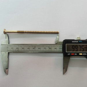 Vis en acier inoxydable Yihong A1 pour couper les vis cassées, tête plate ronde, filetage métrique standard, taille non standard - Product Image 2
