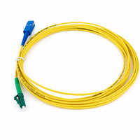 Câble de raccordement en fibre optique monomode G652A2 9/125um 2.0mm SC/UPC vers LC/APC pour FTTH