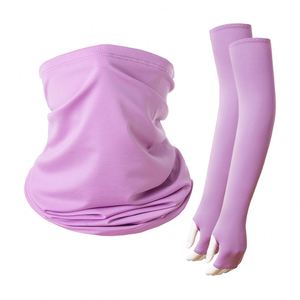 Conjunto Deportivo Unisex Maxfree con Protección Solar, Turbante de Ciclismo, Brazalete de Seda de Hielo, Babero de Pesca Transpirable de Secado Rápido para Verano - Product Image 6