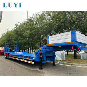 Trung Quốc mới 6 trục 3 dòng lowbed bán Trailer cổ ngỗng Trailer với tấm mở rộng 100ton-120ton tải công suất bán Trailer - Product Image 5
