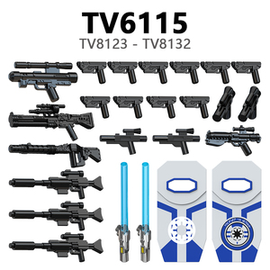 Space Stormtrooper 212 501st Clone Trooper <span class=keywords><strong>Anakins</strong></span> Skywalker Obi Wans Minifigs Building Block Sets Jouets pour enfants TV6108-6116 - Product Image 4