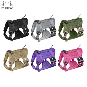 Arnés y Correa Tácticos para Perros, Ajustables y Resistentes, para Perros Grandes - Product Image 1