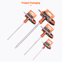 Kunci Torx Gagang T PRO Metrik CRV Alat Tangan Produsen HARDEN OEM