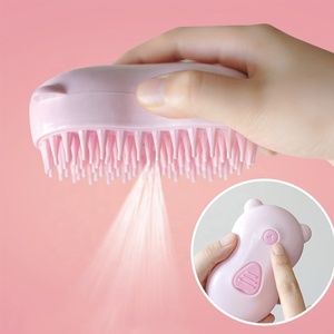 3 in 1 <b>Pet</b> Grooming Steamy Water Spray <b>Pet</b> Massage Comb Cat Steam <b>Brush</b> <b>Pet</b> Shampoo Dispenser <b>Brush</b> - Product Image 2